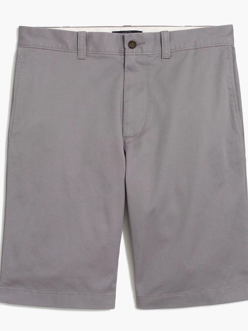 NWT J. Crew 11” Flex Chino Short in Grey